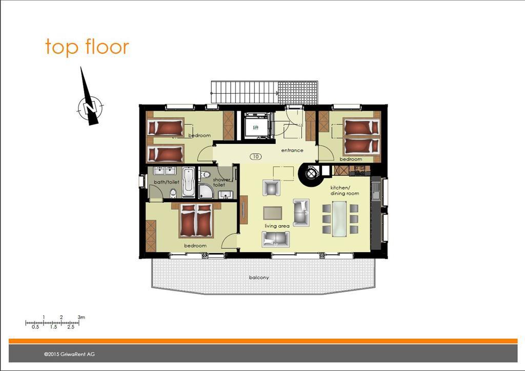 Apartment Bäreggblick - GRIWA RENT AG Grindelwald Rum bild